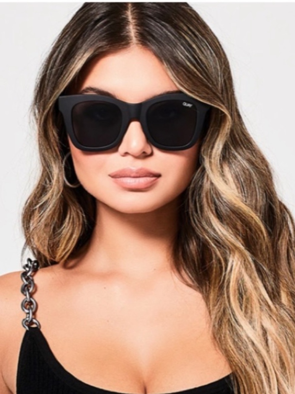 Quay Australia After Hours Sunglasses Black/Smoke